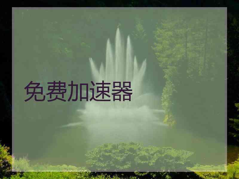 免费加速器