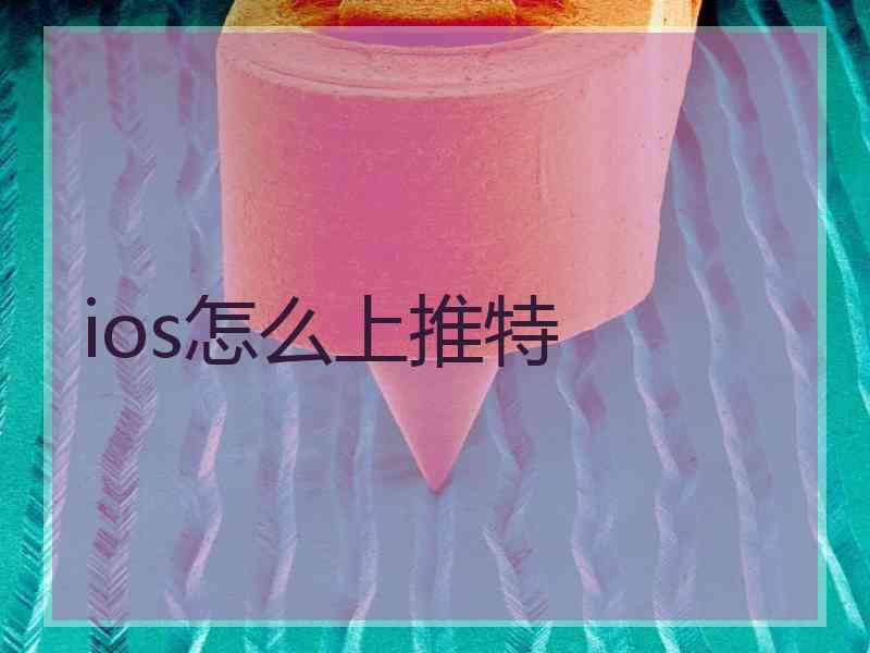ios怎么上推特