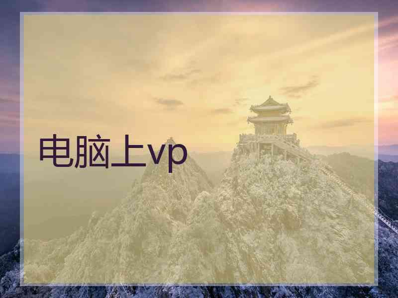 电脑上vp