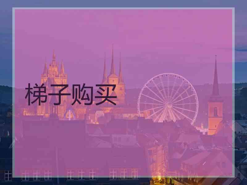 梯子购买