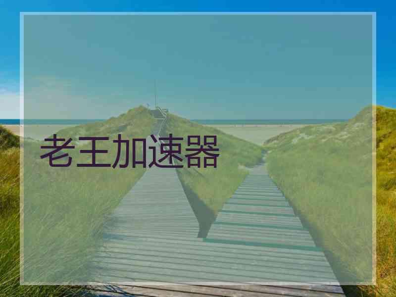 老王加速器
