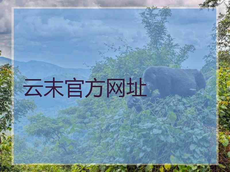 云末官方网址