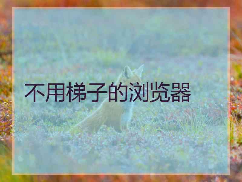 不用梯子的浏览器
