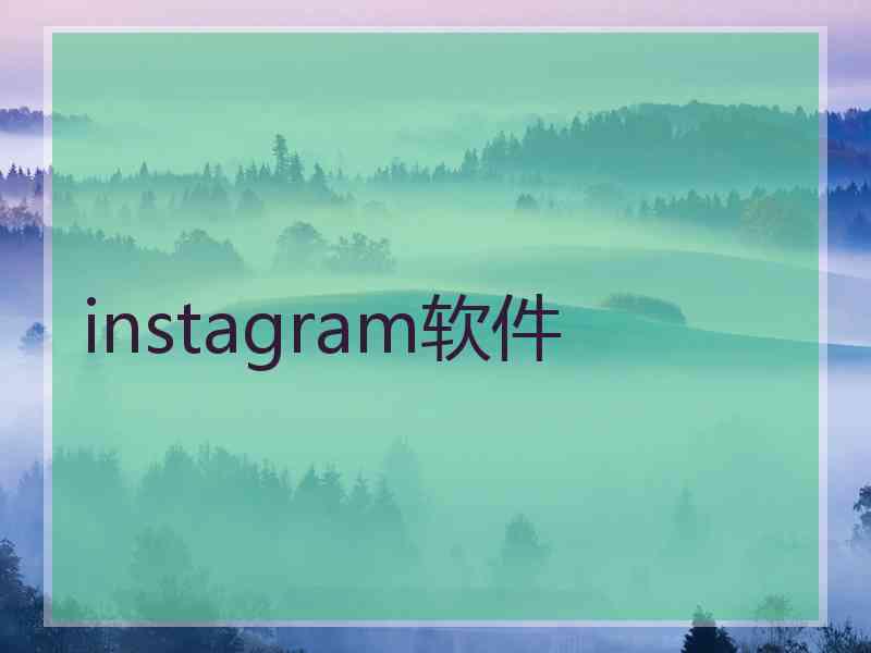 instagram软件