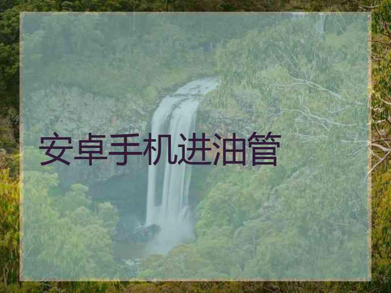 安卓手机进油管