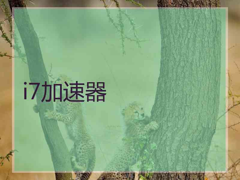 i7加速器