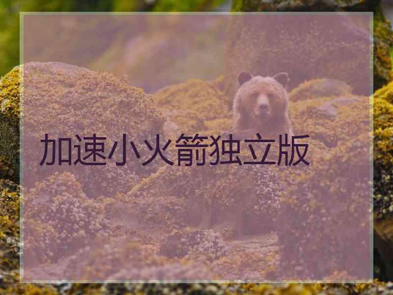 加速小火箭独立版