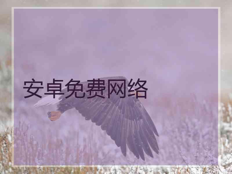 安卓免费网络
