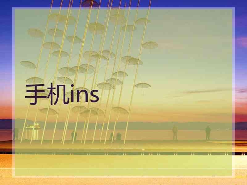 手机ins