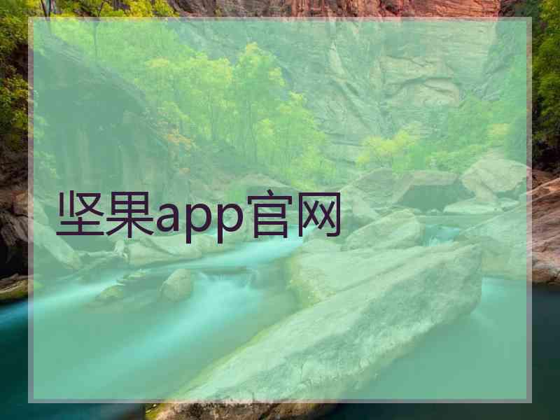 坚果app官网