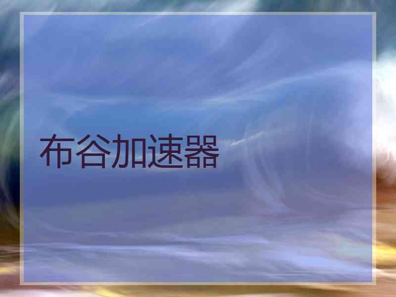 布谷加速器